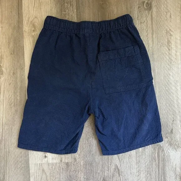 H&M Boys Seersucker Shorts Navy Pull On US 10 Preppy - Picture 5 of 6